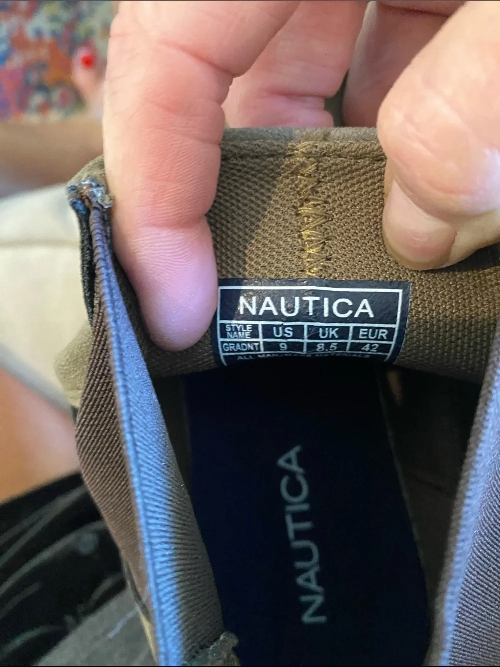 Nautica Men’s Taupe Suede Chukka Chelsea Boots